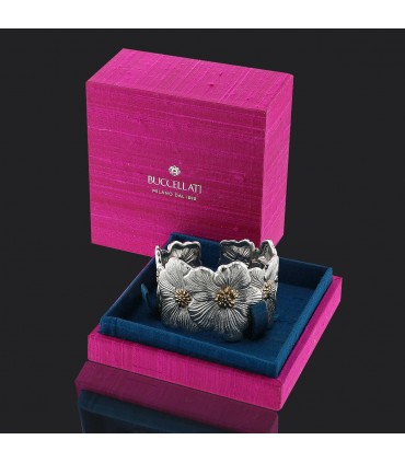 Buccellati Blossoms silver bracelet