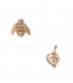 Dior Pré Catelan diamonds and gold earrings