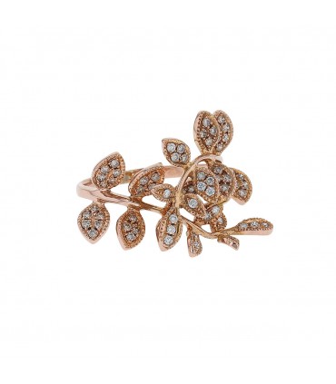 Djula diamonds and 18k gold ring