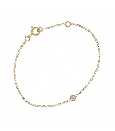 Dior Mini Oui diamond and gold bracelet