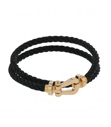 Fred Force 10 stainless steel and gold bracelet