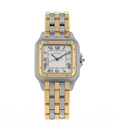 Cartier Panthère stainless steel and gold watch