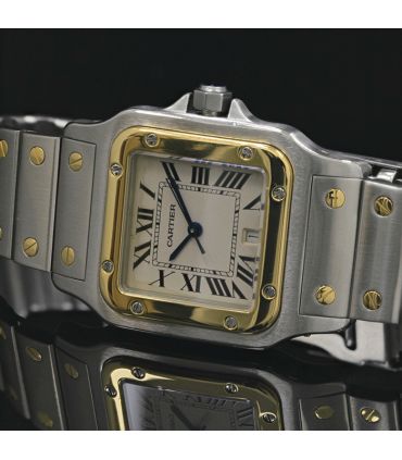 Cartier Santos Galbée stainless steel watch