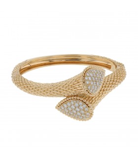 Boucheron Serpent Bohème bracelet diamonds and gold bracelet