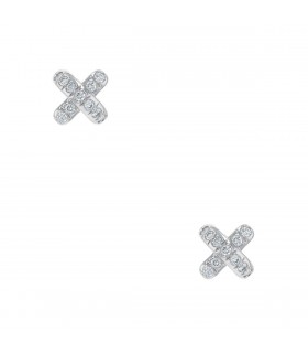 Tiffany cross deals earrings