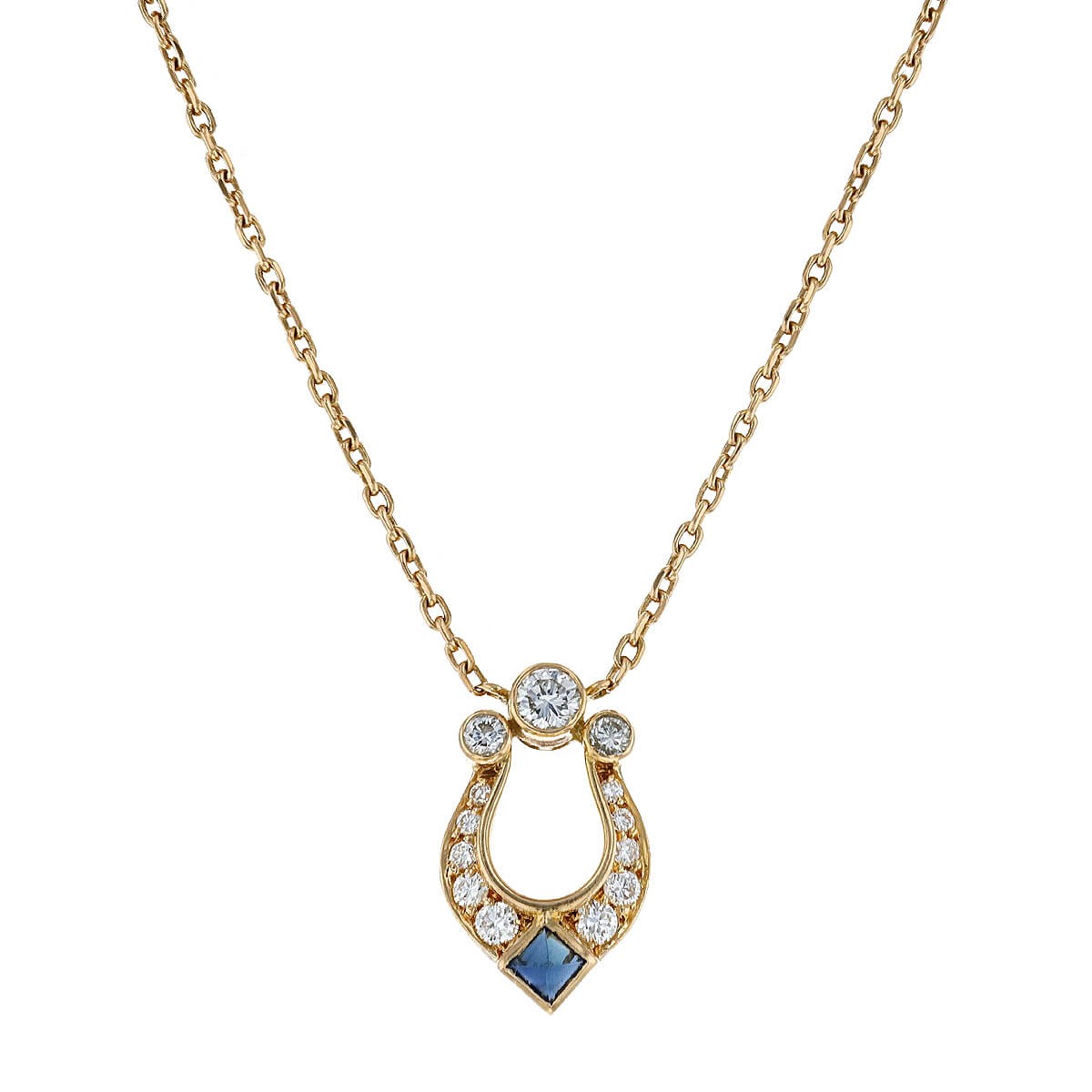 Cartier sapphire deals necklace