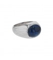 Mouawad sapphire and gold ring