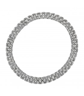 Chaumet Khésis diamonds and gold necklace