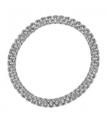 Chaumet Khésis diamonds and gold necklace