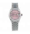 Rolex DateJust diamonds, gold and stainless steel watch