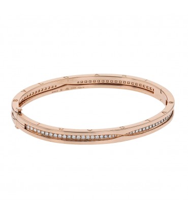 Bulgari B.Zero 1 diamonds and gold bracelet