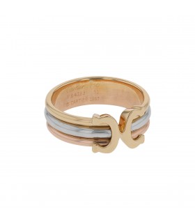 Cartier Double C gold ring