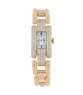 Chopard La Strada diamonds and gold watch