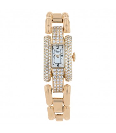 Chopard La Strada diamonds and gold watch