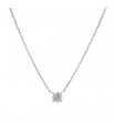 Diamond and gold necklace - LFG 0,68 ct I SI2