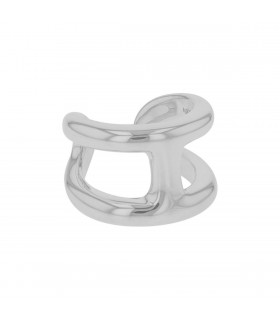 Hermès Osmose silver ring