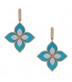 Boucles d’oreilles Roberto Coin Princess Flower