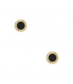 Bulgari Bulgari onyx and gold earrings