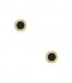 Bulgari Bulgari onyx and gold earrings