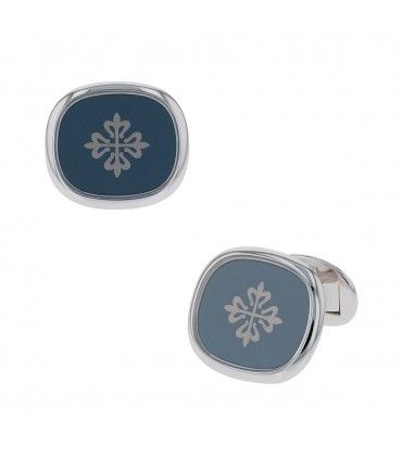 Patek Philippe enamel and gold cufflinks