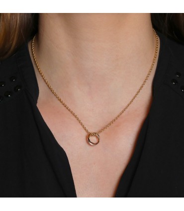 Cartier Trinity gold necklace