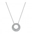 Chaumet Anneau diamonds and gold necklace