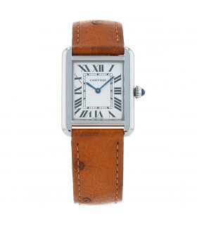 Cartier Tank Solo stainless steel watch