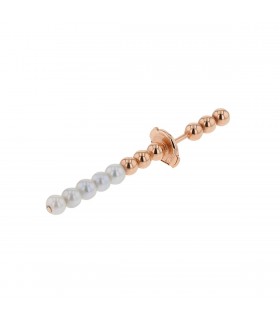 Ofée Muse cultured pearls and gold mono-earring