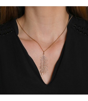 Collier Djula Plume