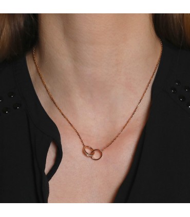Cartier Love diamonds and gold necklace