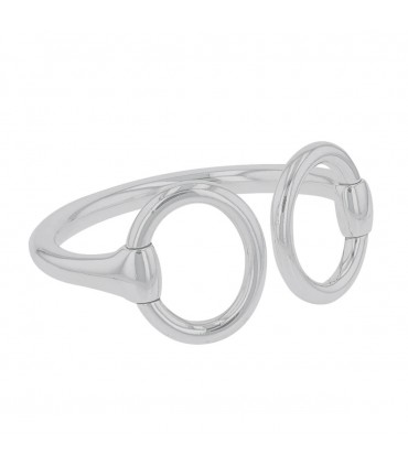 Hermès Nausicaa silver bracelet