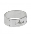 Hermès Kelly silver bracelet