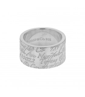Tiffany & Co. Notes silver ring
