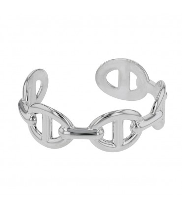 Hermès Chaîne d’Ancre Enchaînée silver bracelet
