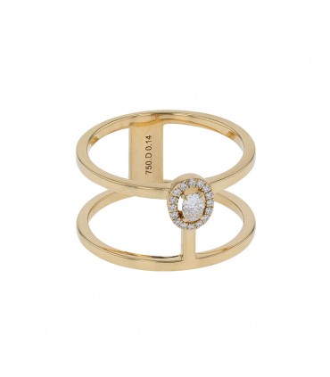 Messika Glam’Azone diamonds and gold ring