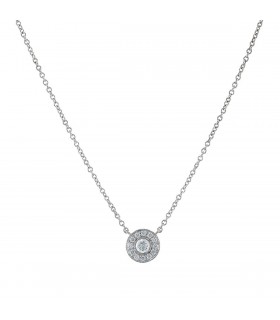 Tiffany & Co. Soleste diamonds and platinum necklace