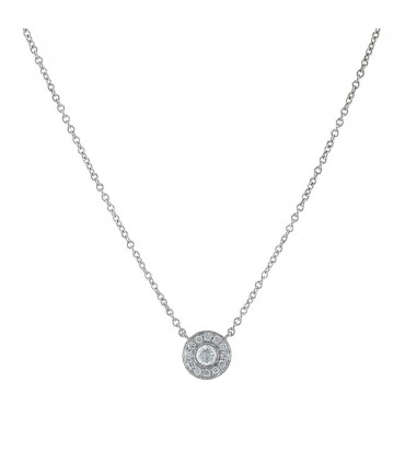 Tiffany & Co. Soleste diamonds and platinum necklace