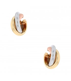 Cartier Trinity gold earrings