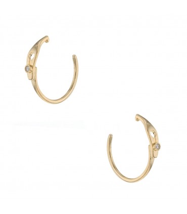 Dinh Van Serrure gold earrings