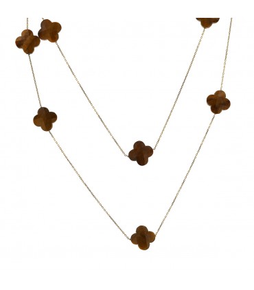 Morganne Bello tiger eye necklace