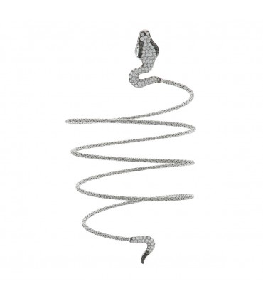 Black and white diamonds, emeralds and 18k gold bracelet