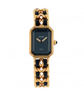 Chanel Première gold plated watch