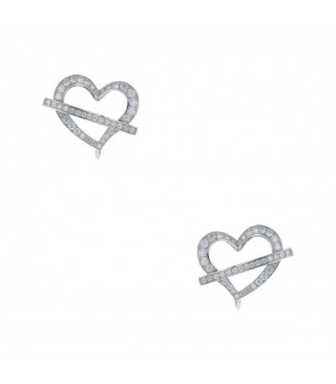 Chopard Copacabana, iolites, rubellites, diamonds and 18k gold earrings