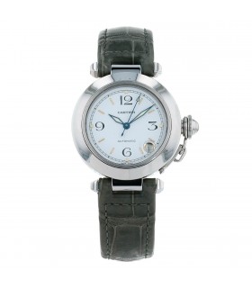 Cartier Pasha C stainless steel watch