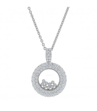 Chopard Happy Diamonds diamonds and gold necklace
