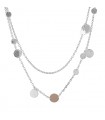 Hermès Ex Libris silver necklace