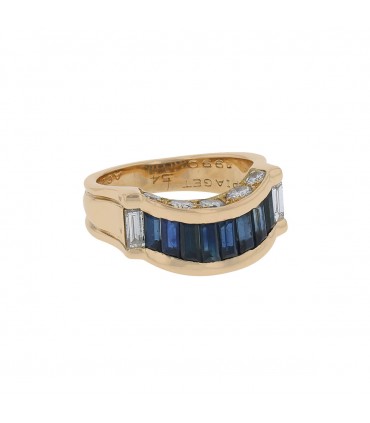 Piaget diamonds and sapphires ring