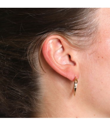 Dinh Van Serrure gold earrings