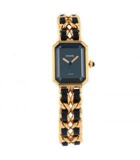 Chanel Première gold plated watch