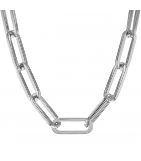 Dinh Van Maillon silver necklace